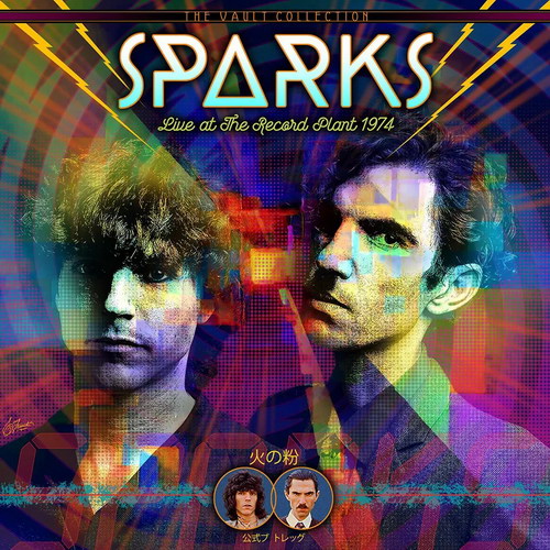 Sparks - Live At The Record Plant 1974 vinyl cover