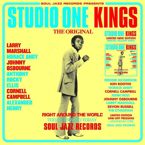 Various Artists - Soul Jazz Records Presents STUDIO ONE KINGS vinyl cover