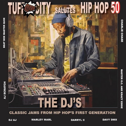 Various Artists - Tuff City Salutes Hip Hop 50: The DJ Jams vinyl cover
