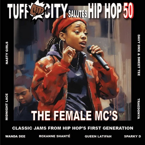 Various Artists - Tuff City Salutes Hip Hop 50: The Female MCs vinyl cover