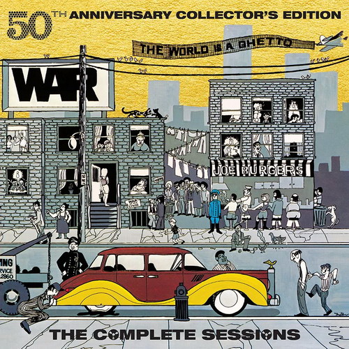 War - The World Is A Ghetto (50th Anniversary Collector’s Edition) vinyl cover