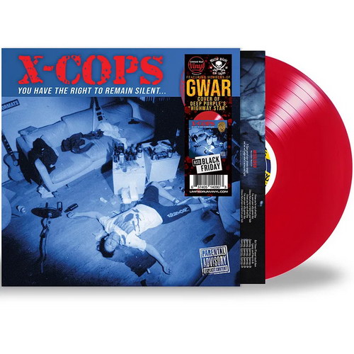 X-Cops - You Have The Right To Remain Silent vinyl cover