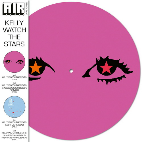 Air - Kelly Watch The Stars vinyl cover