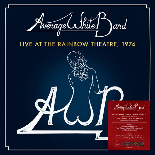 Average White Band - Live At The Rainbow Theatre 1974 vinyl cover