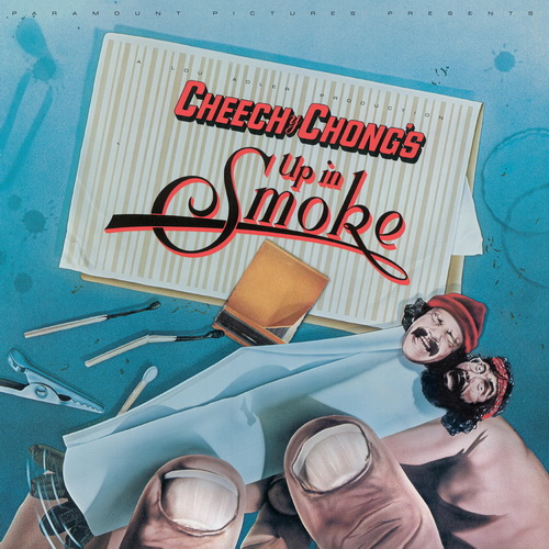 Cheech & Chong - Up in Smoke vinyl cover