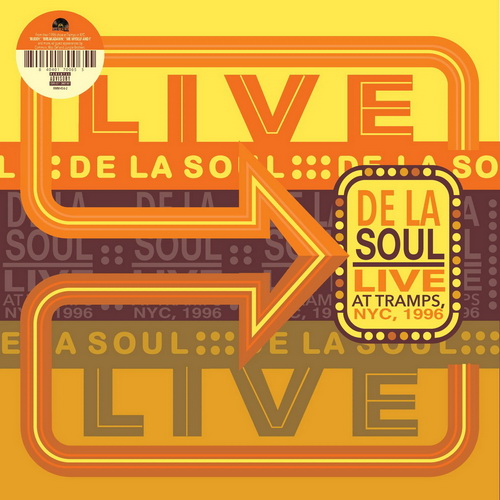 De La Soul - Live at Tramps, NYC, 1996 vinyl cover