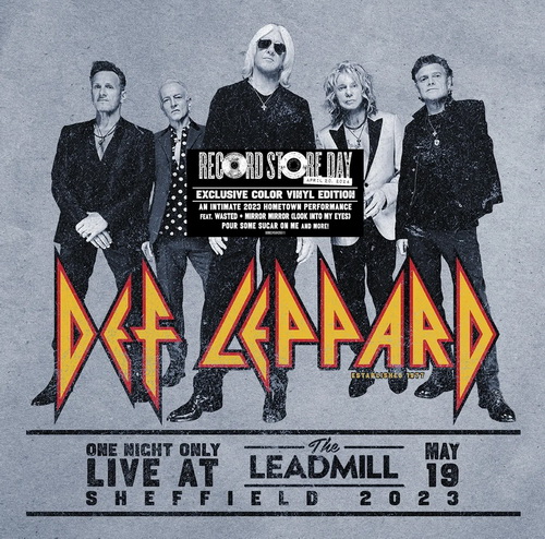 Def Leppard - One Night Only: Live At The Leadmill 2023 vinyl cover