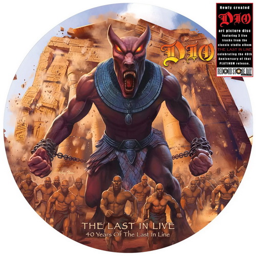 Dio - The Last in Live (40 Years Of The Last In Line) vinyl cover