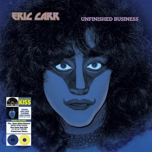 Eric Carr from KISS - Unfinished Business: The Deluxe Editon Boxset vinyl cover