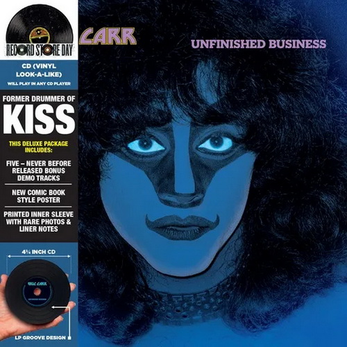 Eric Carr from KISS - Unfinished Business: The Deluxe Editon CD vinyl cover