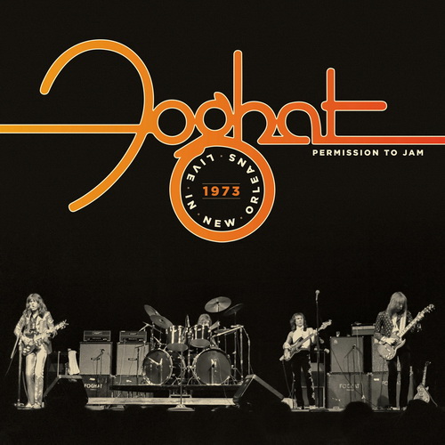 Foghat - Permission To Jam: Live in New Orleans 1973 vinyl cover
