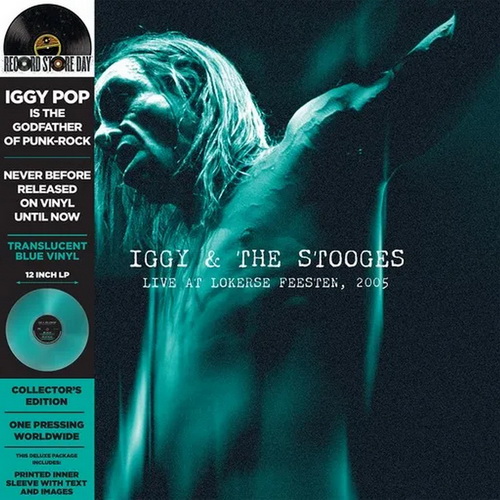 Iggy & The Stooges - Live at Lokerse Feesten, 2005 vinyl cover