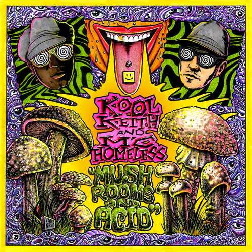 Kool Keith - Mushrooms & Acid vinyl cover