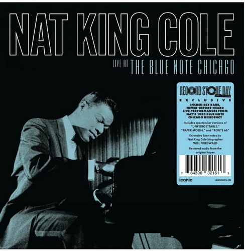 Nat King Cole - Live At The Blue Note Chicago vinyl cover