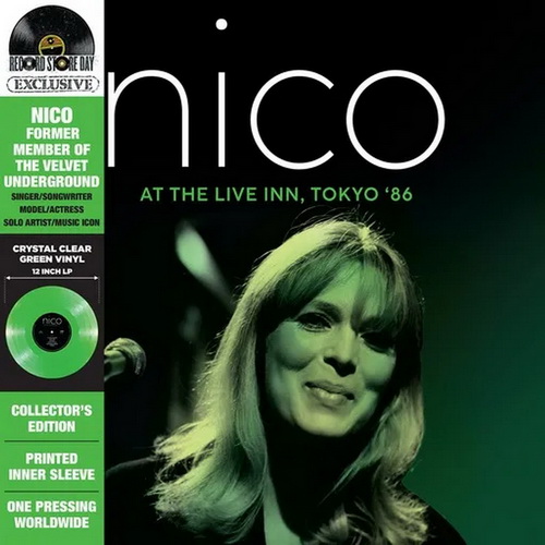 Nico - At The Live Inn, Tokyo '86 vinyl cover