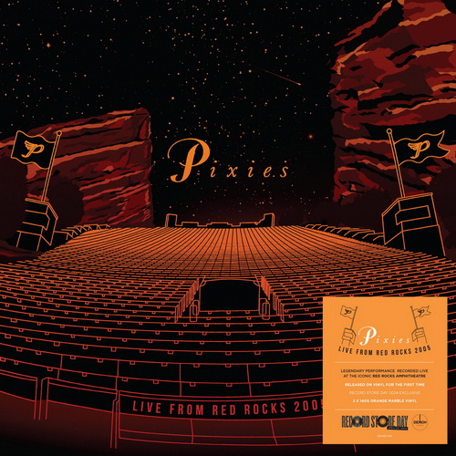 Pixies - Live From Red Rocks 2005 vinyl cover