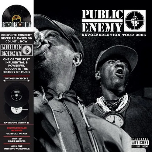 Public Enemy - Revolverlution Tour 2003 vinyl cover