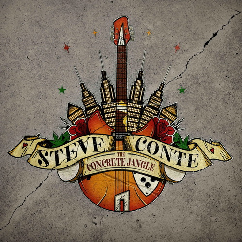 Steve Conte - The Concrete Jangle vinyl cover