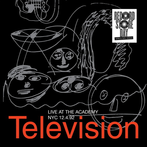 Television - Live at the Academy vinyl cover