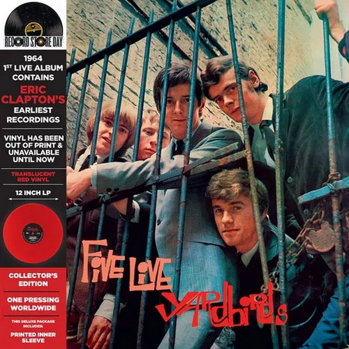 The Yardbirds - Five Live Yardbirds vinyl cover
