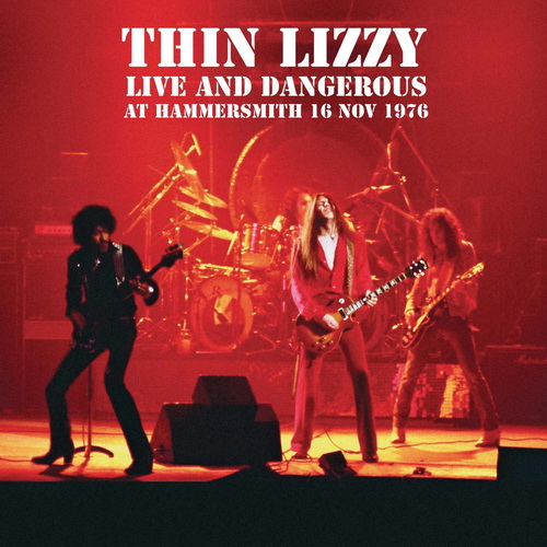 Thin Lizzy - Live at Hammersmith 16/11/1976 vinyl cover