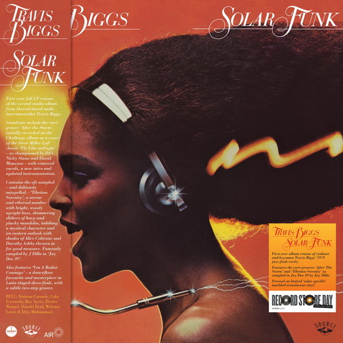 Travis Biggs - Solar Funk vinyl cover