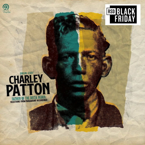 Charley Patton - The Father of Delta Blues: Selections from Paramount Recordings vinyl cover